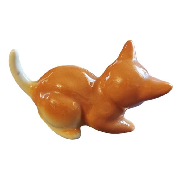 Vintage Robert Simmons Calif Pottery Cat Figurine Kitty - Picture 2 of 3